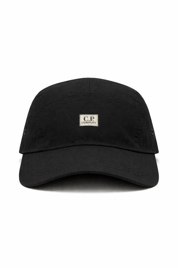C.P. Company Logo Label Curved Peak Cap
