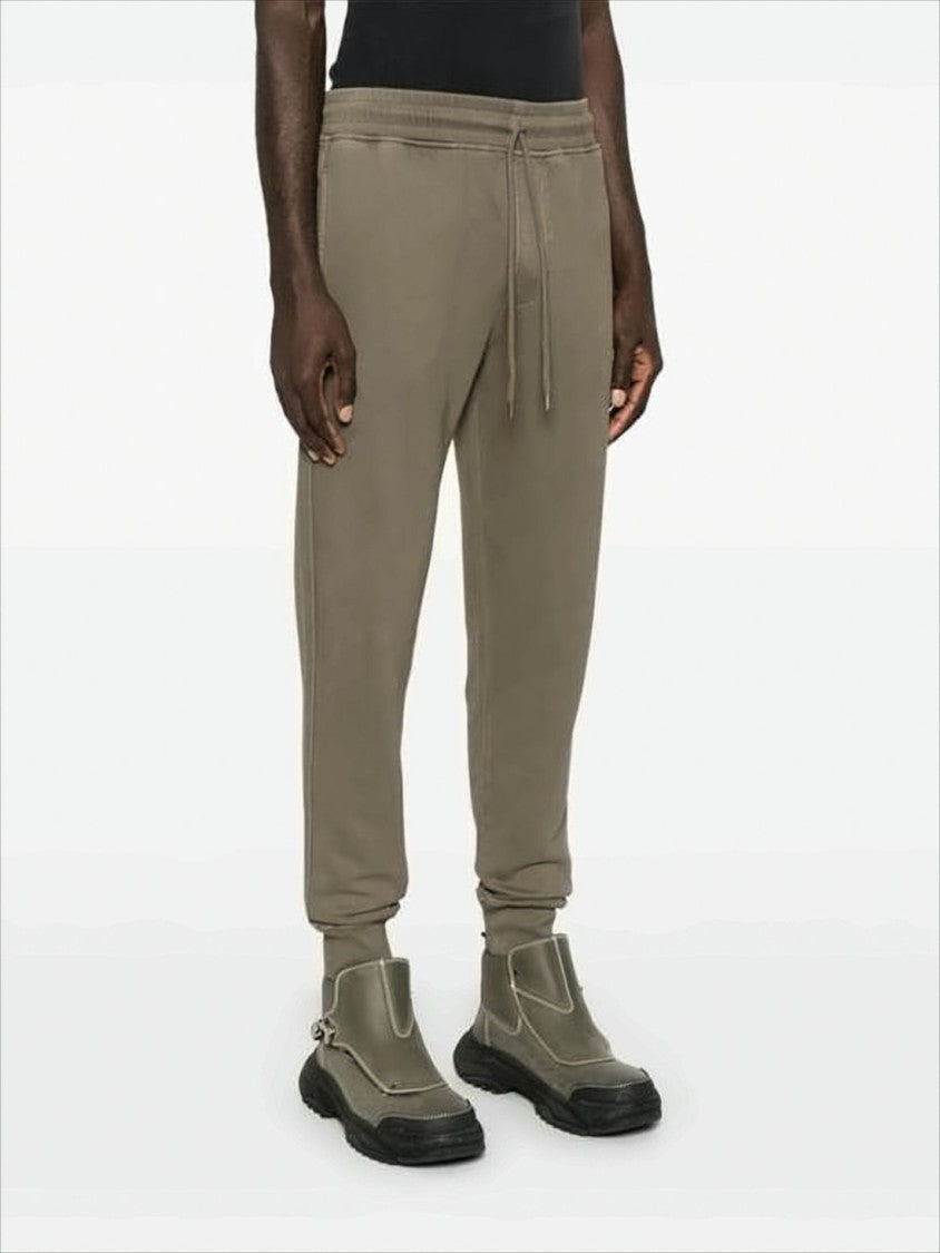 C.P. Company Relaxed Fit Jogger Pants With Tapered Leg And Embroidered Logo