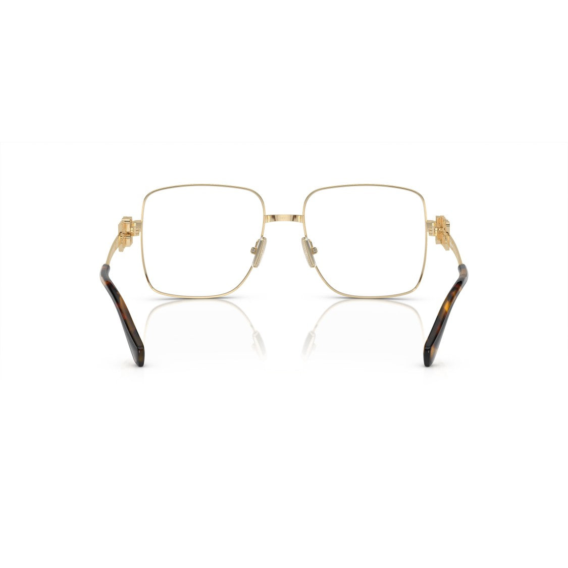 Miu Miu 0Mu 51Xv Square-Shaped Metal Frame Sunglasses