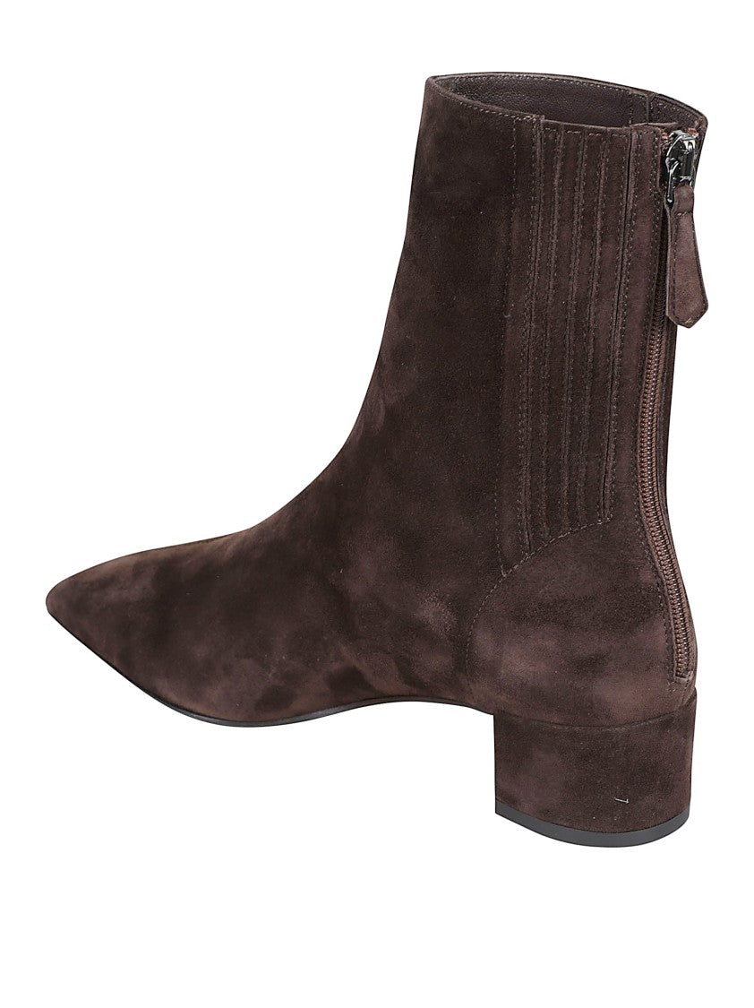 Aquazzura Pointed Toe Ankle Boots