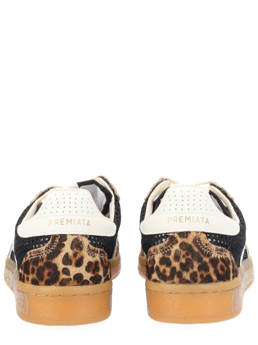 Premiata Bonnied 8200 Leopard Calf Sneakers
