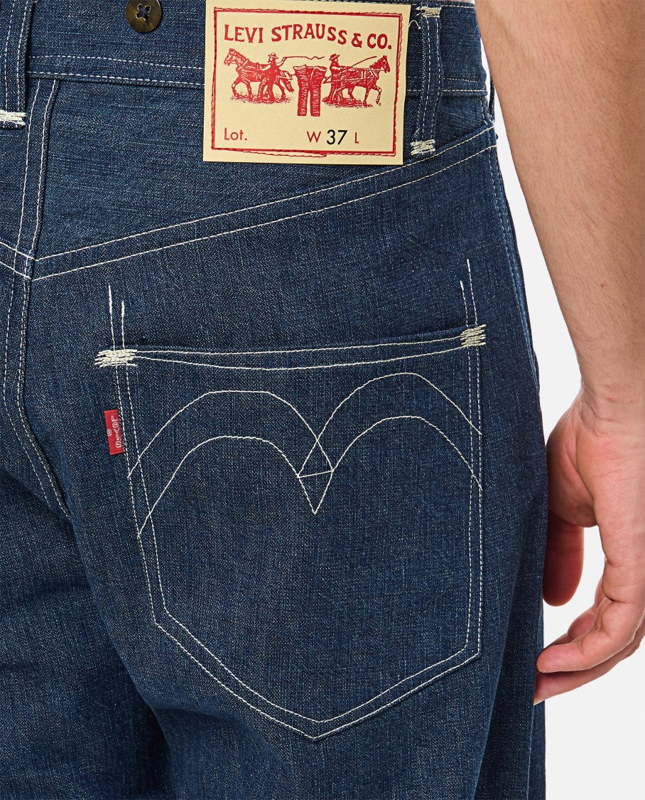 Junya Watanabe Blue Denim Wide Leg Jeans