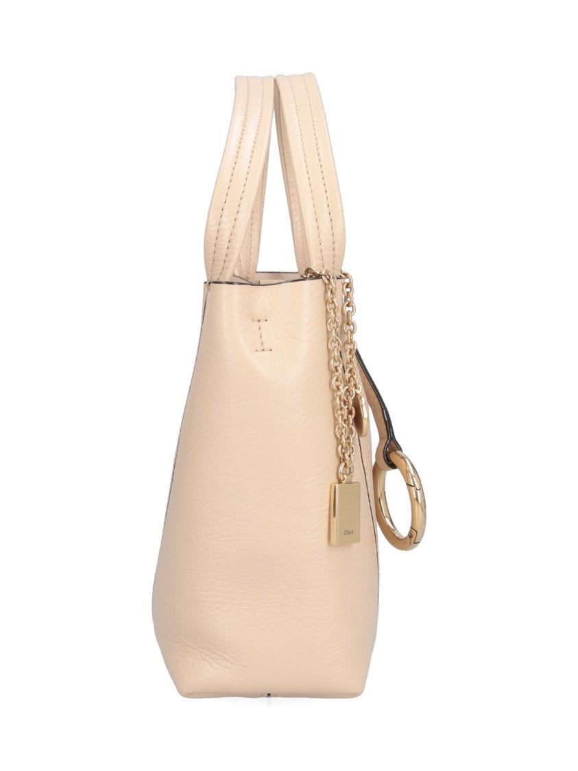 Chloé Structured Handbag With Gold-Tone Accents