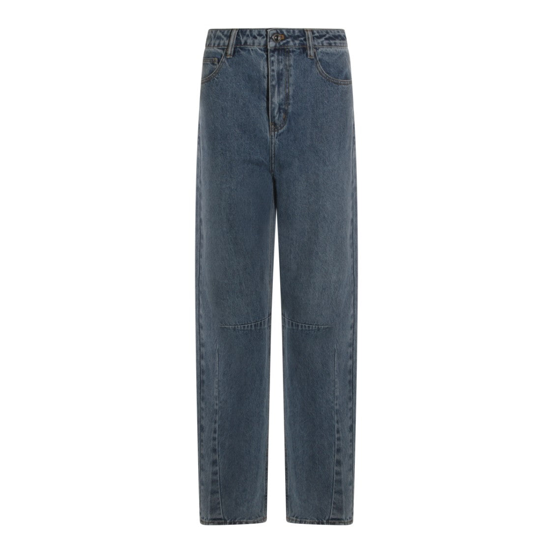 Self-Portrait Blue Cotton Jeans