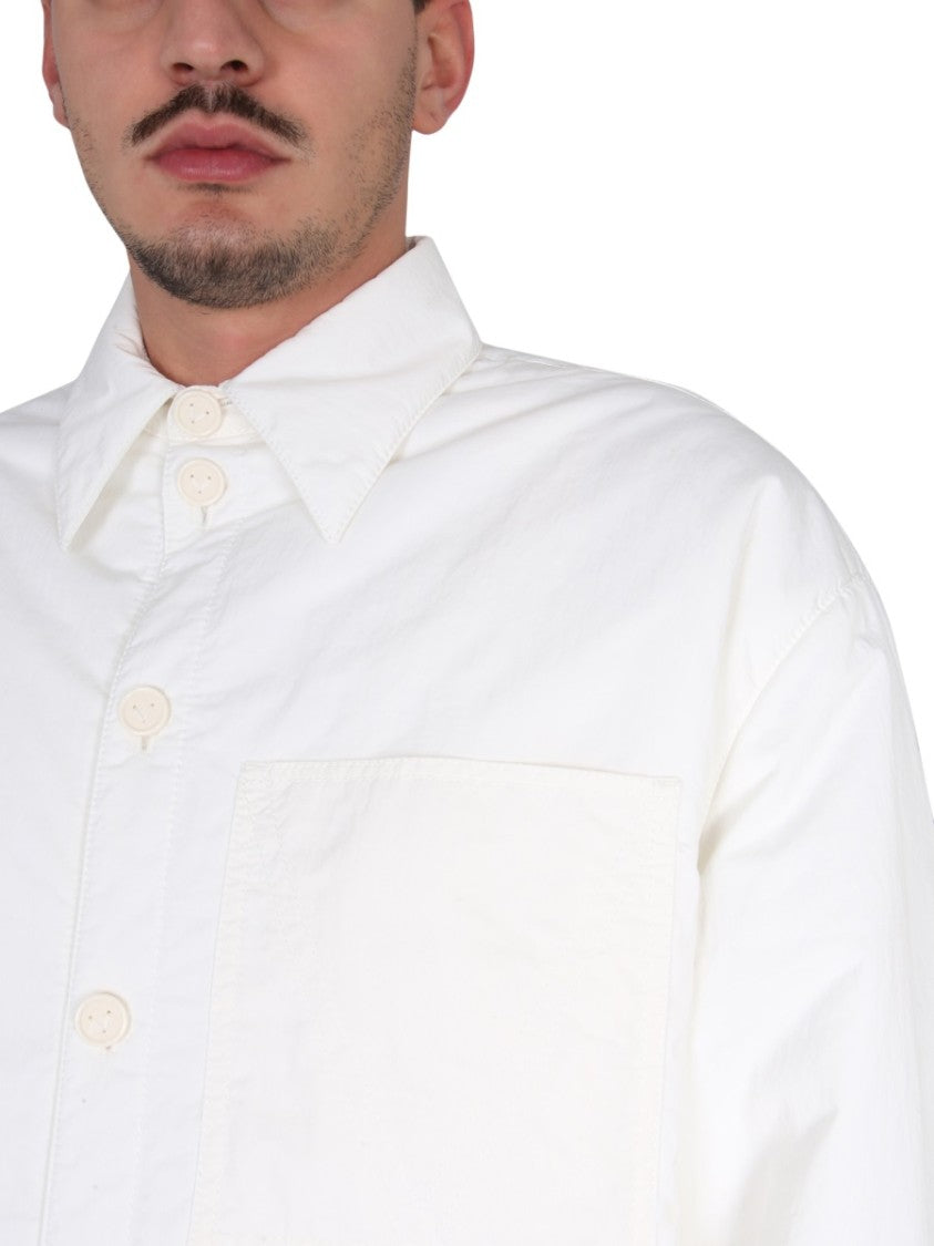 Bottega Veneta Technical Nylon Jacket With Button Closure