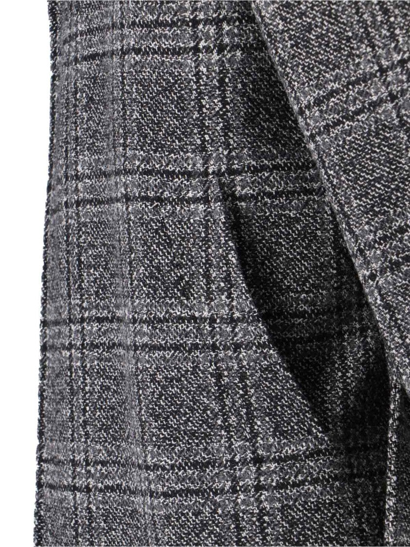 Balenciaga "One Layer" Wool Coat Grey
