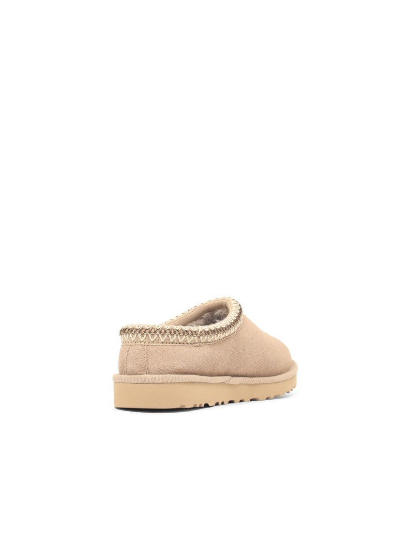 Ugg Beige Tasman Ii Suede Slippers
