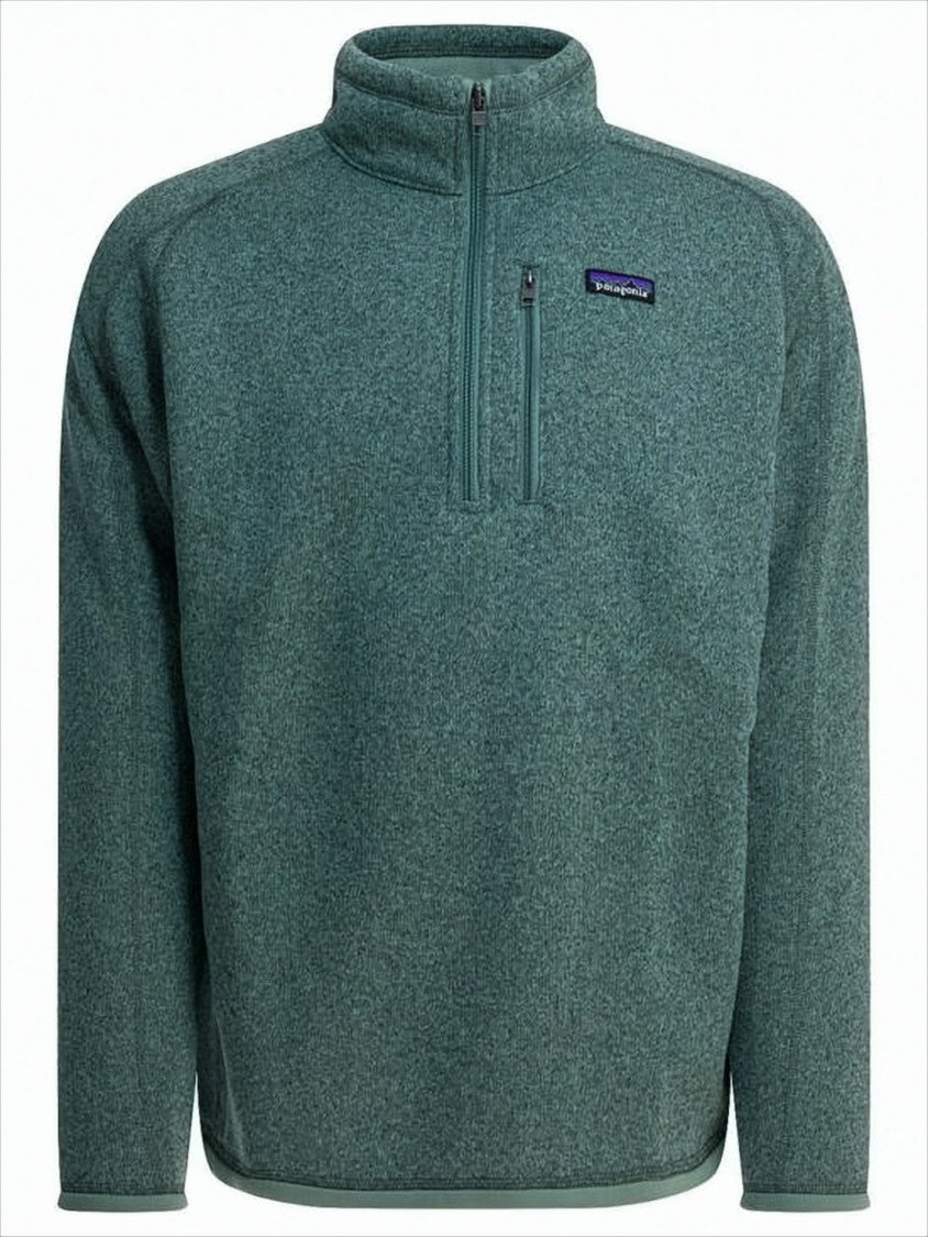 Patagonia Textured Knit Long-Sleeve Pullover With Quarter-Zip