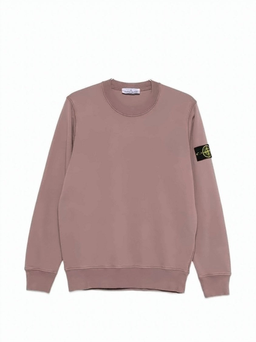 Stone Island Relaxed-Fit Long-Sleeve Sweatshirt With Distinctive Patch