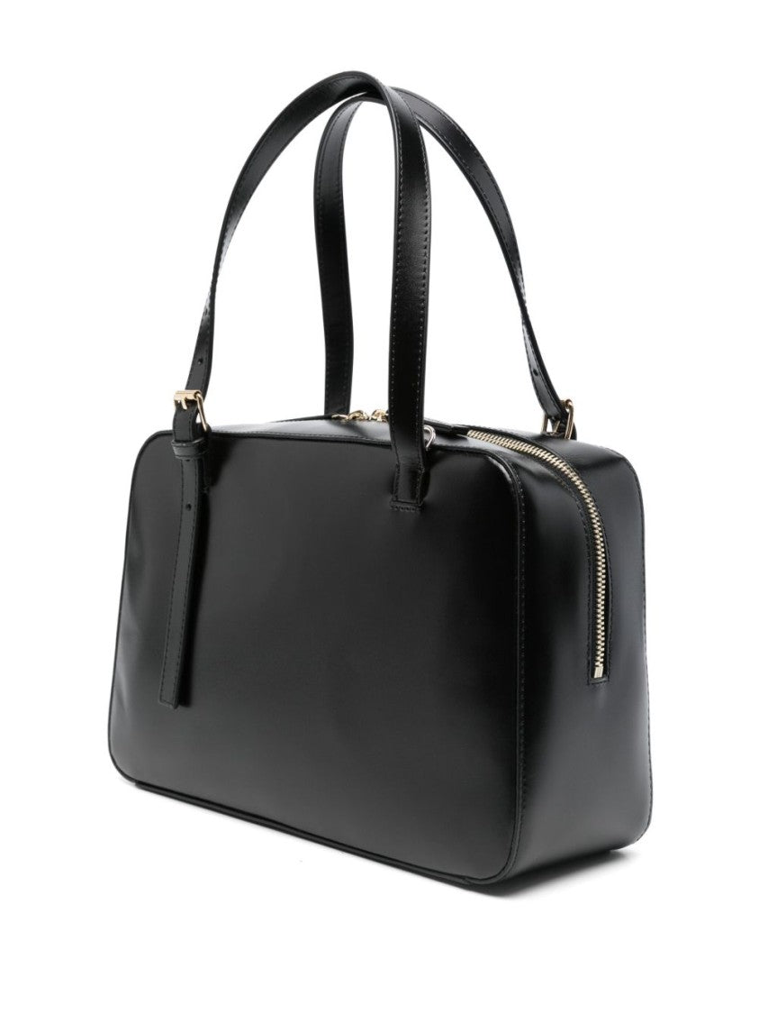 A.P.C. Black Shoulder Bag With Versatile Carrying Options