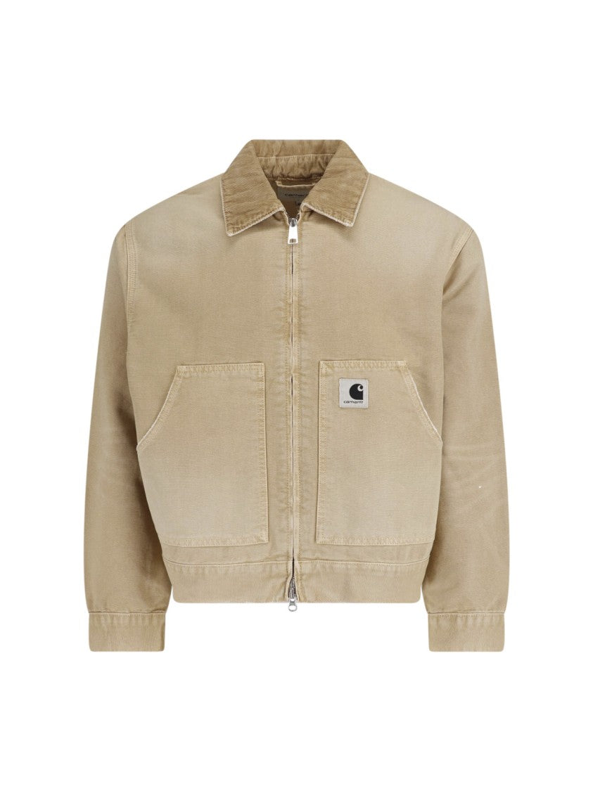 Carhartt Wip Beige Og Arcan Organic Cotton Jacket