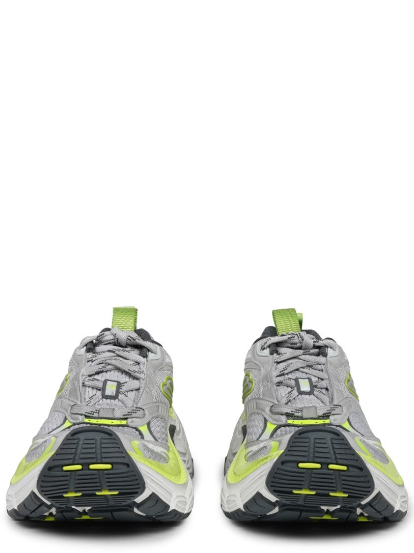 Balenciaga Sporty Sneakers With Chunky Sole And Reflective Details