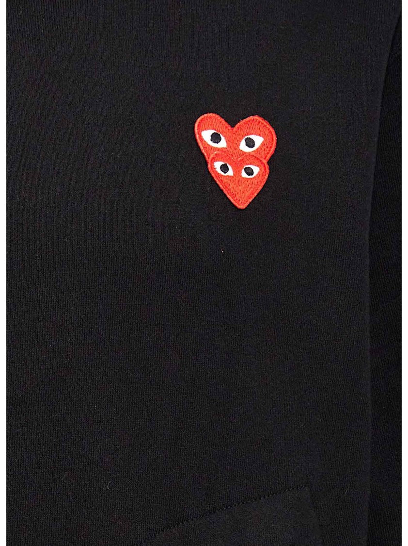 Comme Des Garçons 'Double Heart' Hoodie