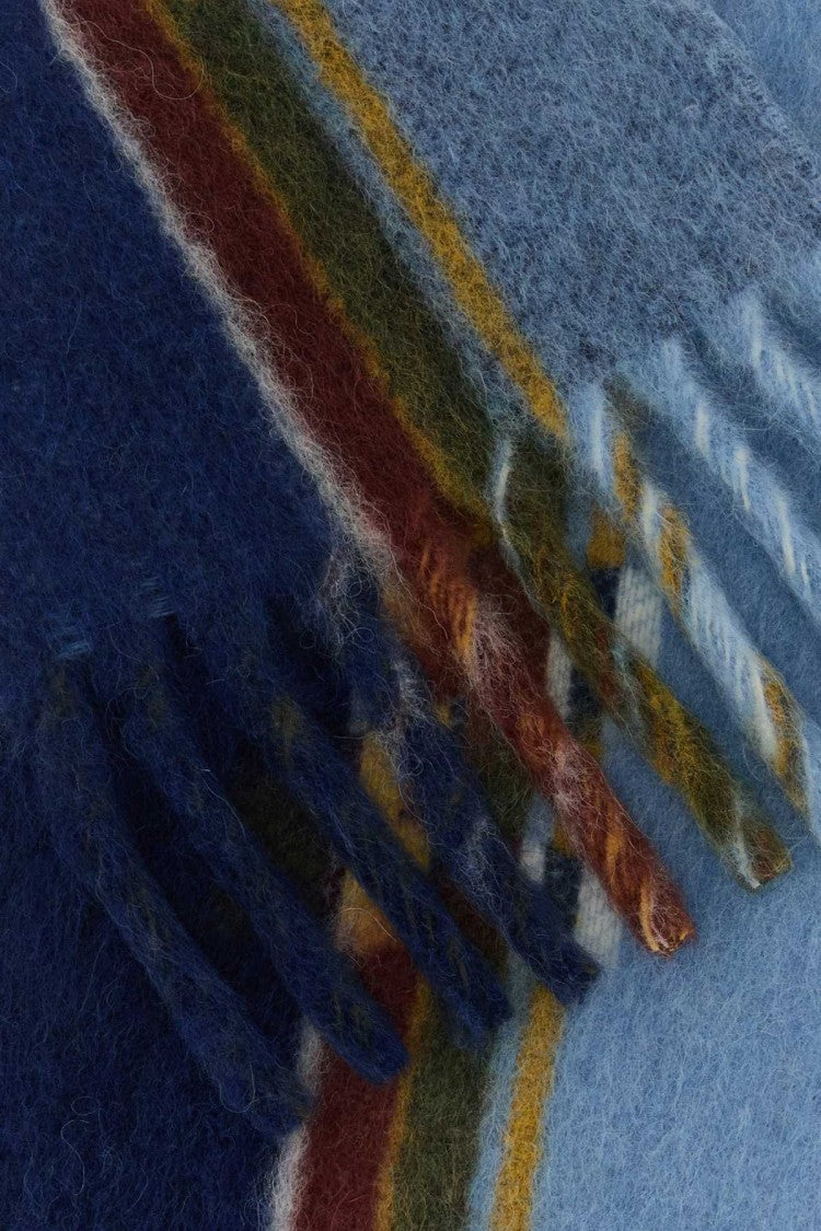 Marni Multicolor Mohair Blend Scarf