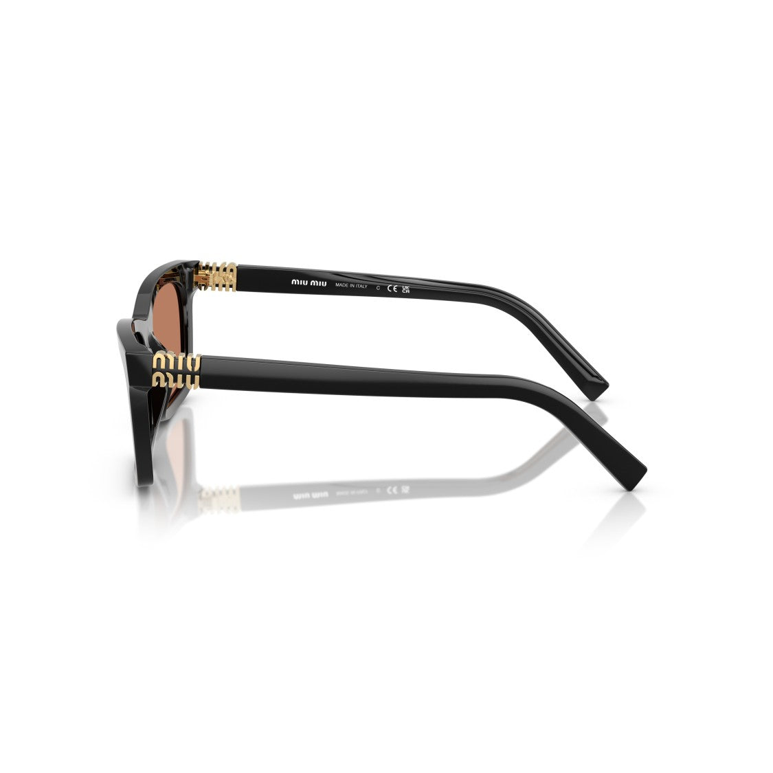 Miu Miu 0Mu A05s Bold Rectangular Acetate Sunglasses