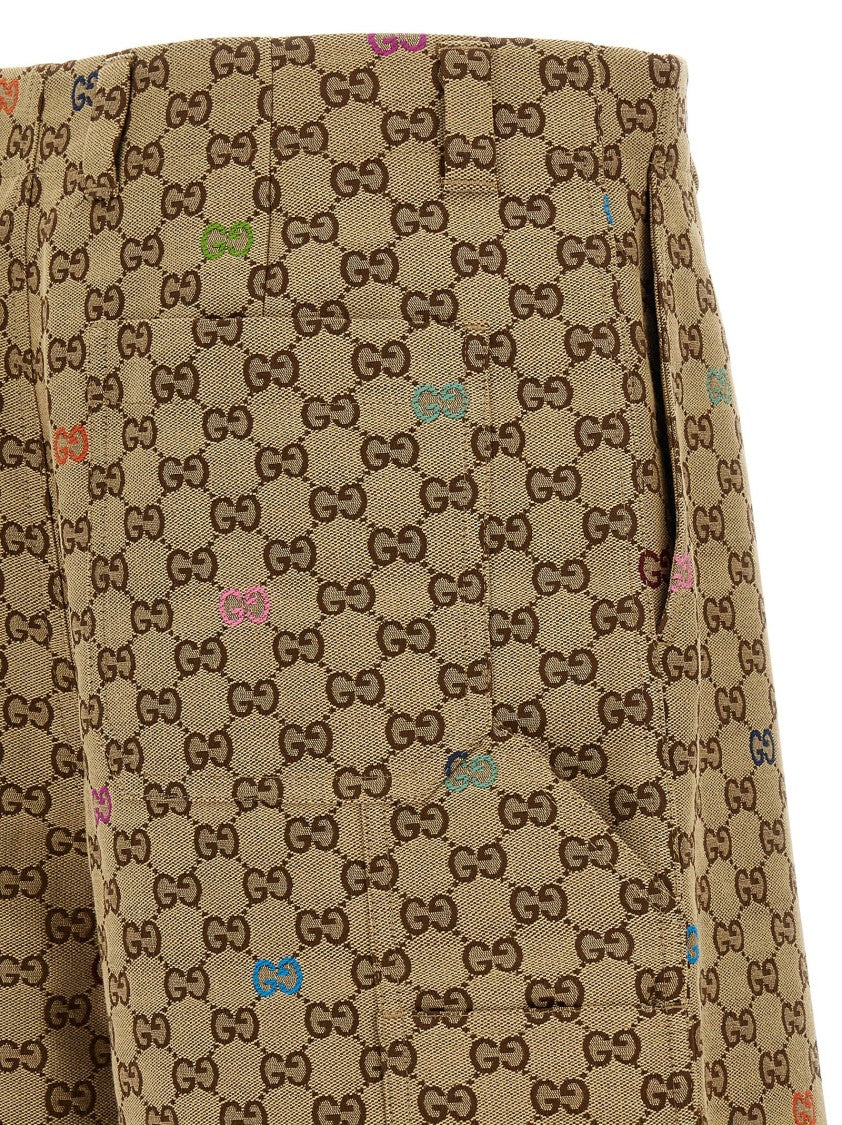 Gucci Multicolor Fil Coupé Bermuda Shorts