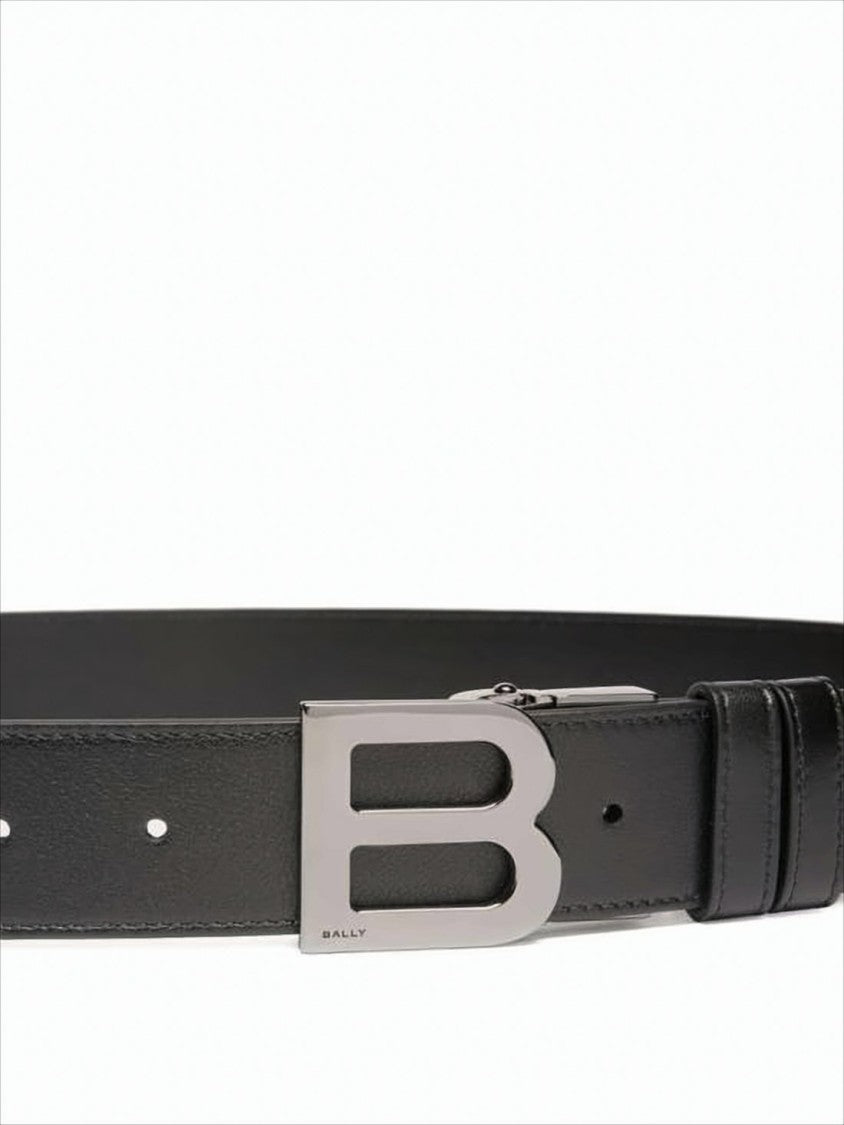 Bally Black Leather Belt