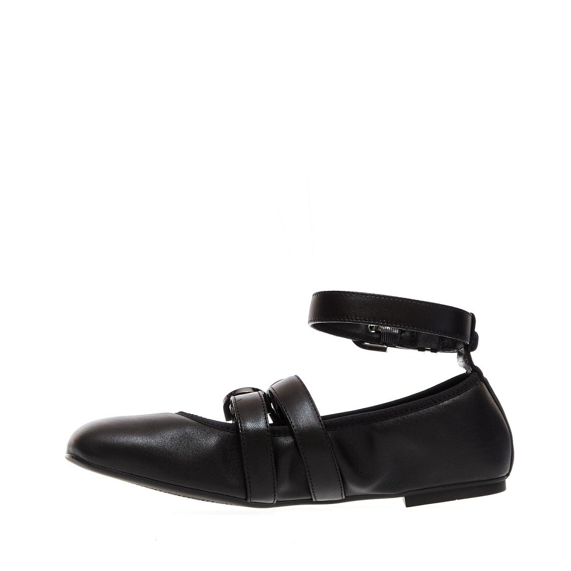 Stuart Weitzman Black Ballet Flats