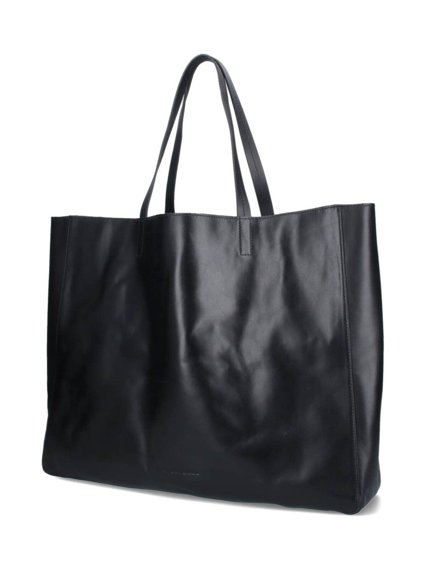 Berner Kuhl Structured Black Bag With Smooth Finish