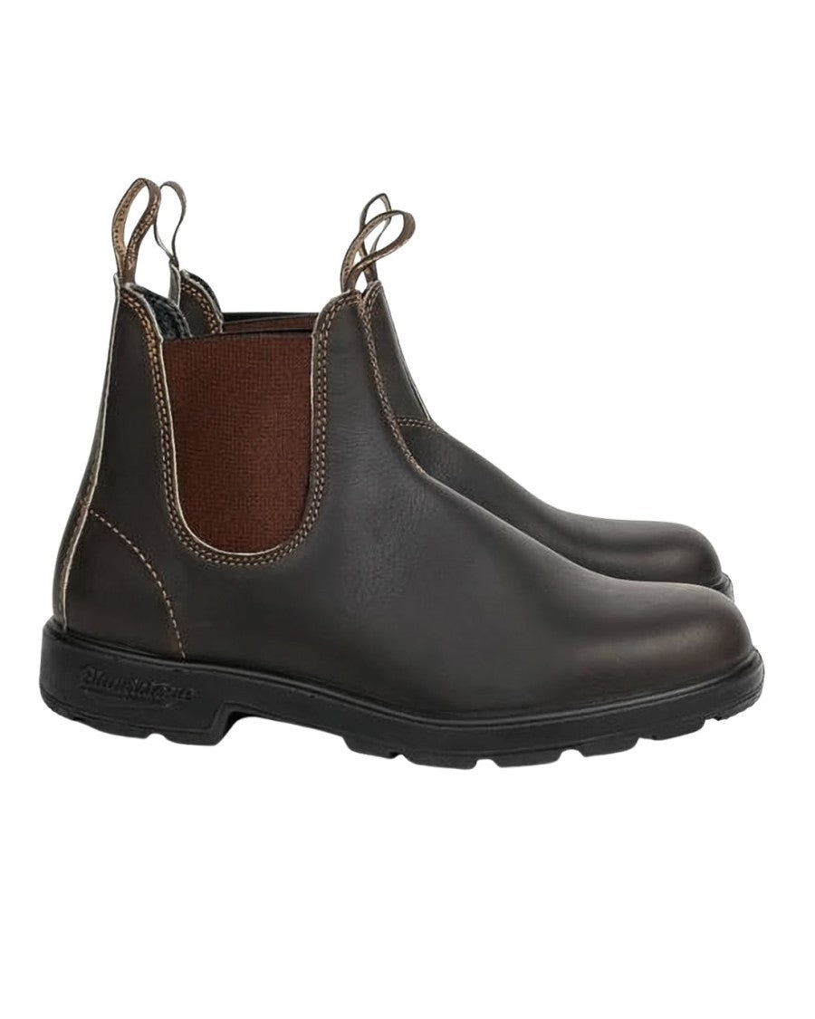 Blundstone Brown Cowhide Leather Ankle Boots