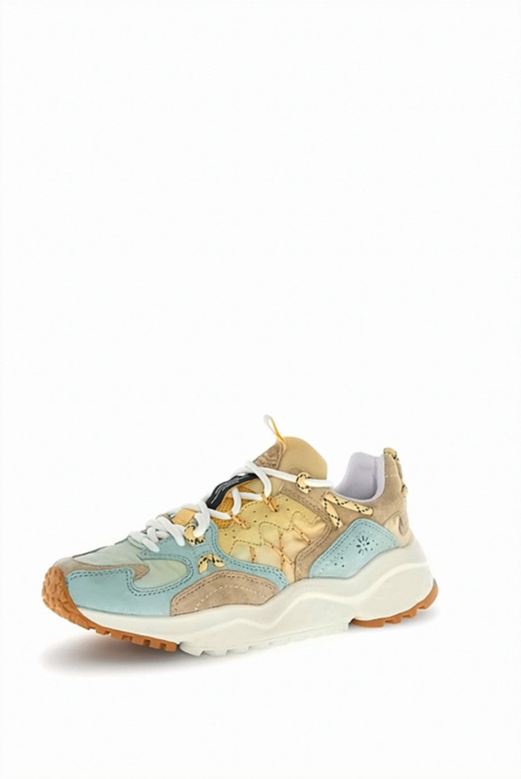 Flower Mountain Multicolor Ripstop Suede Bicolor Sole Outdoor Sneakers