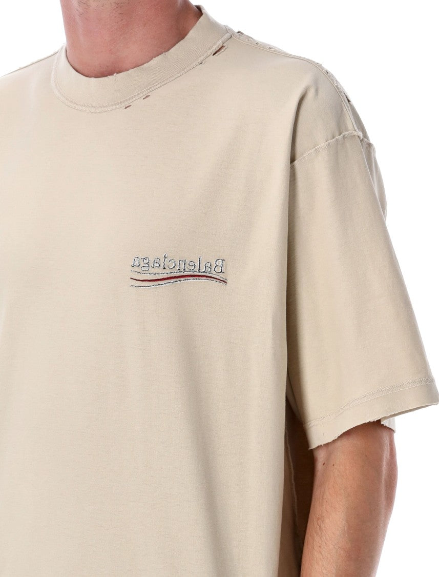 Balenciaga Political Campaign Inside-Out T-Shirt