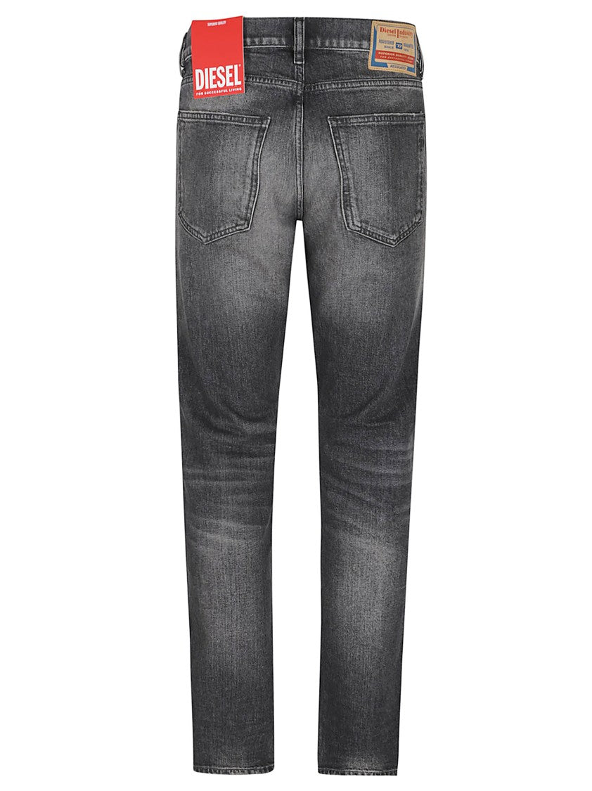 Diesel Mid-Rise Slim Fit Denim Jeans