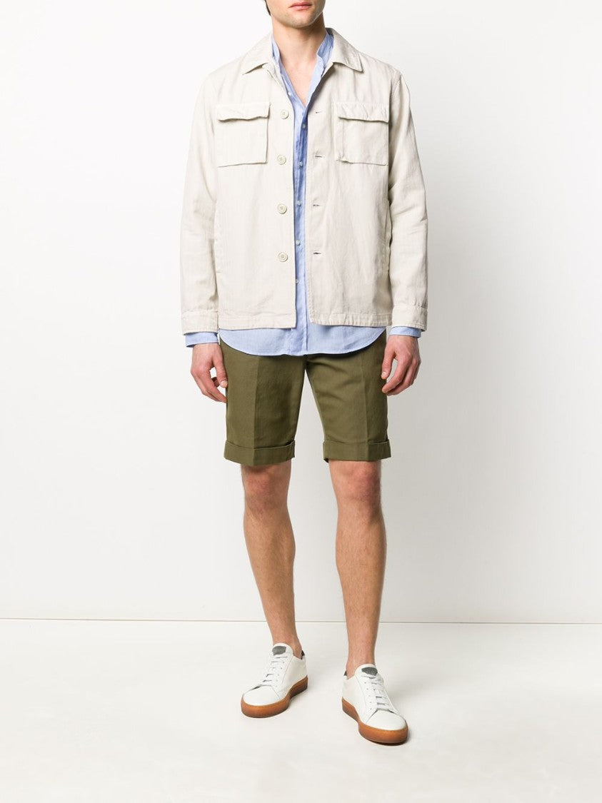 Aspesi Classic Button-Down Shirt With Tailored Fit