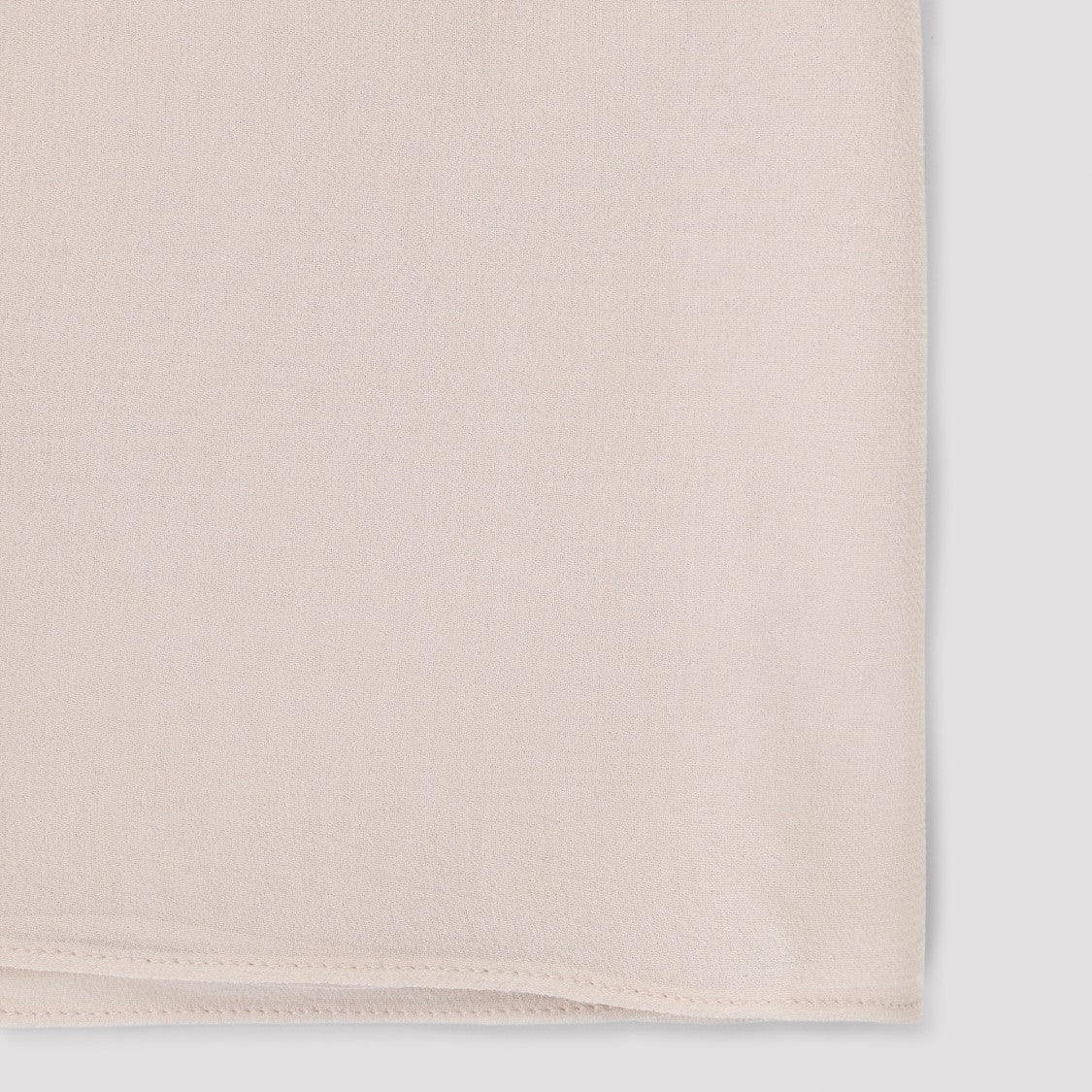 Max Mara Long Rectangular Silk Scarf In Soft Nude