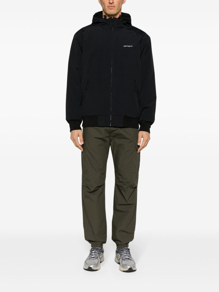 Carhartt Wip Black Hooded Minimalist Jacket