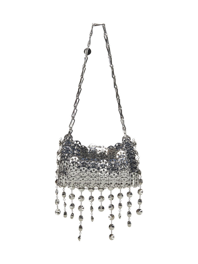 Rabanne Silver Nano Shoulder Bag