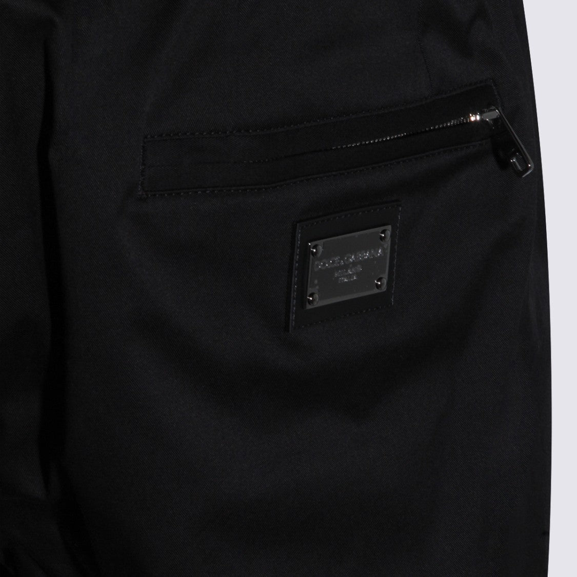 Dolce & Gabbana Slim Fit Trousers With Adjustable Waistband