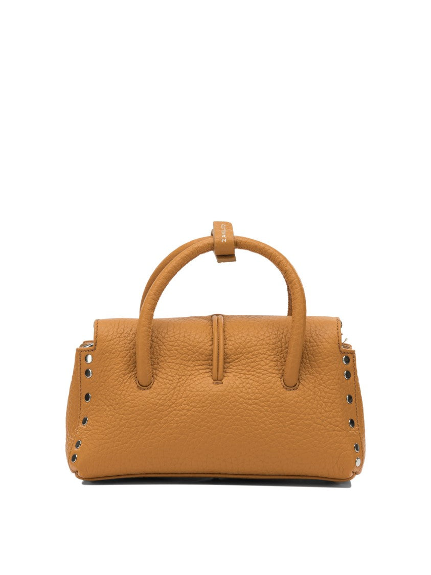 Zanellato Textured Leather Shoulder Bag
