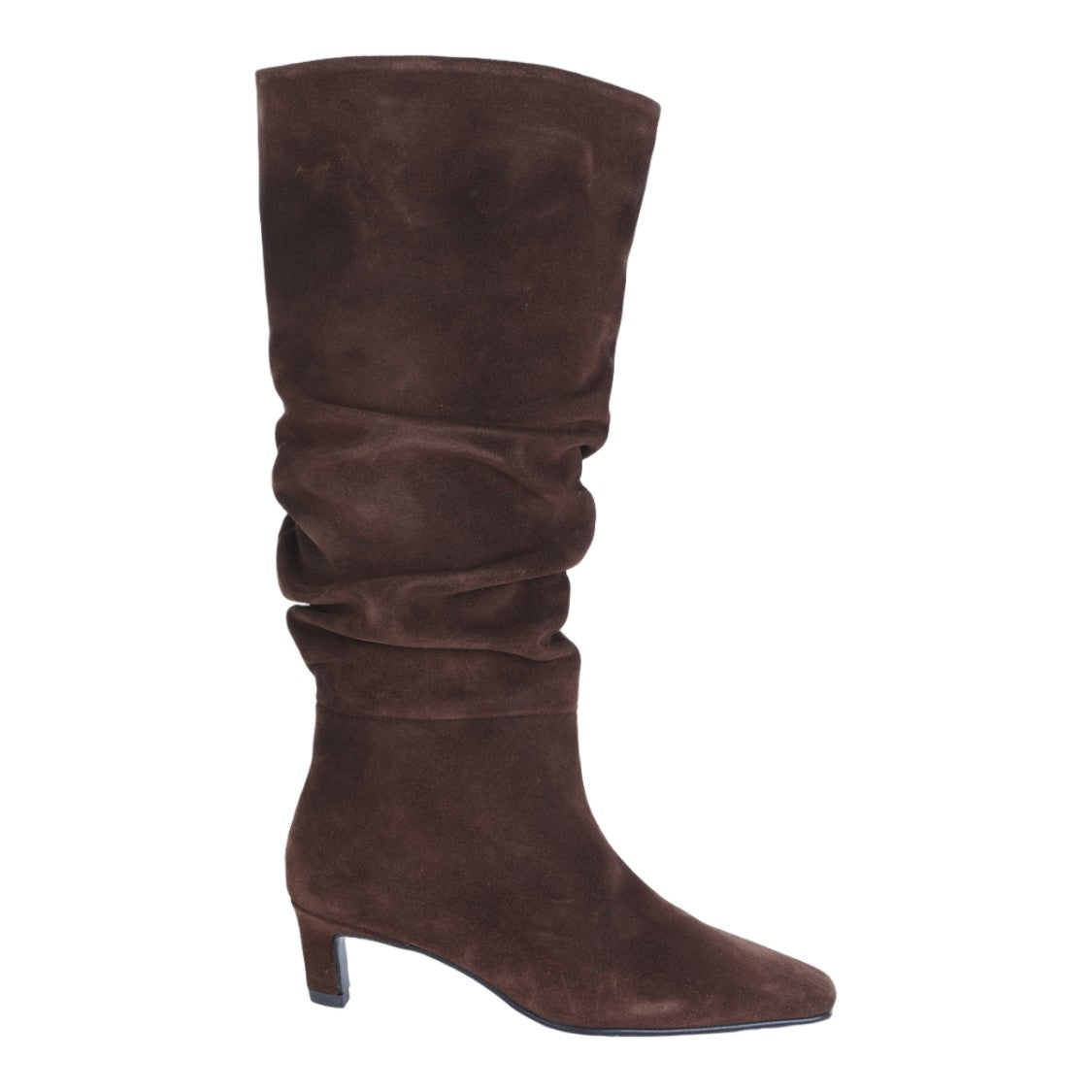 Alohas Mid-Calf Slouchy Boots With Pointed Toe Design