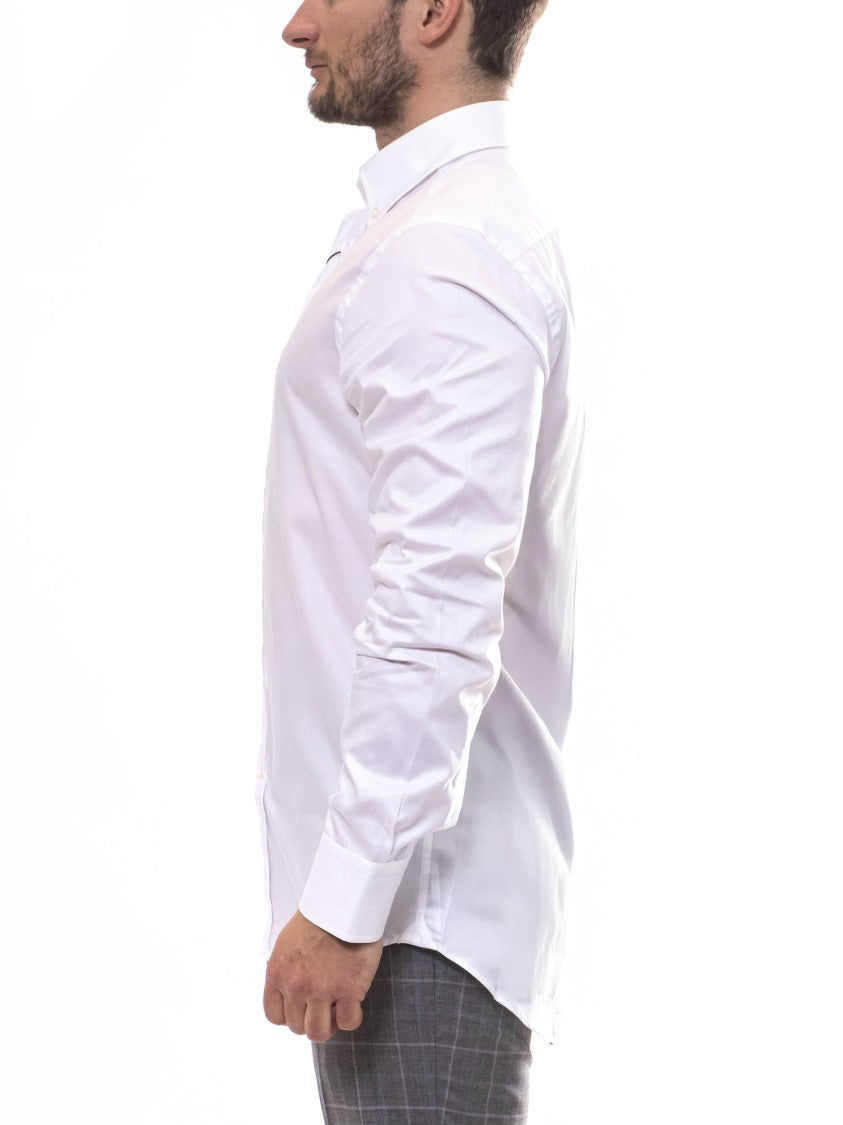 Etro Roma White Tailored Button-Up Shirt