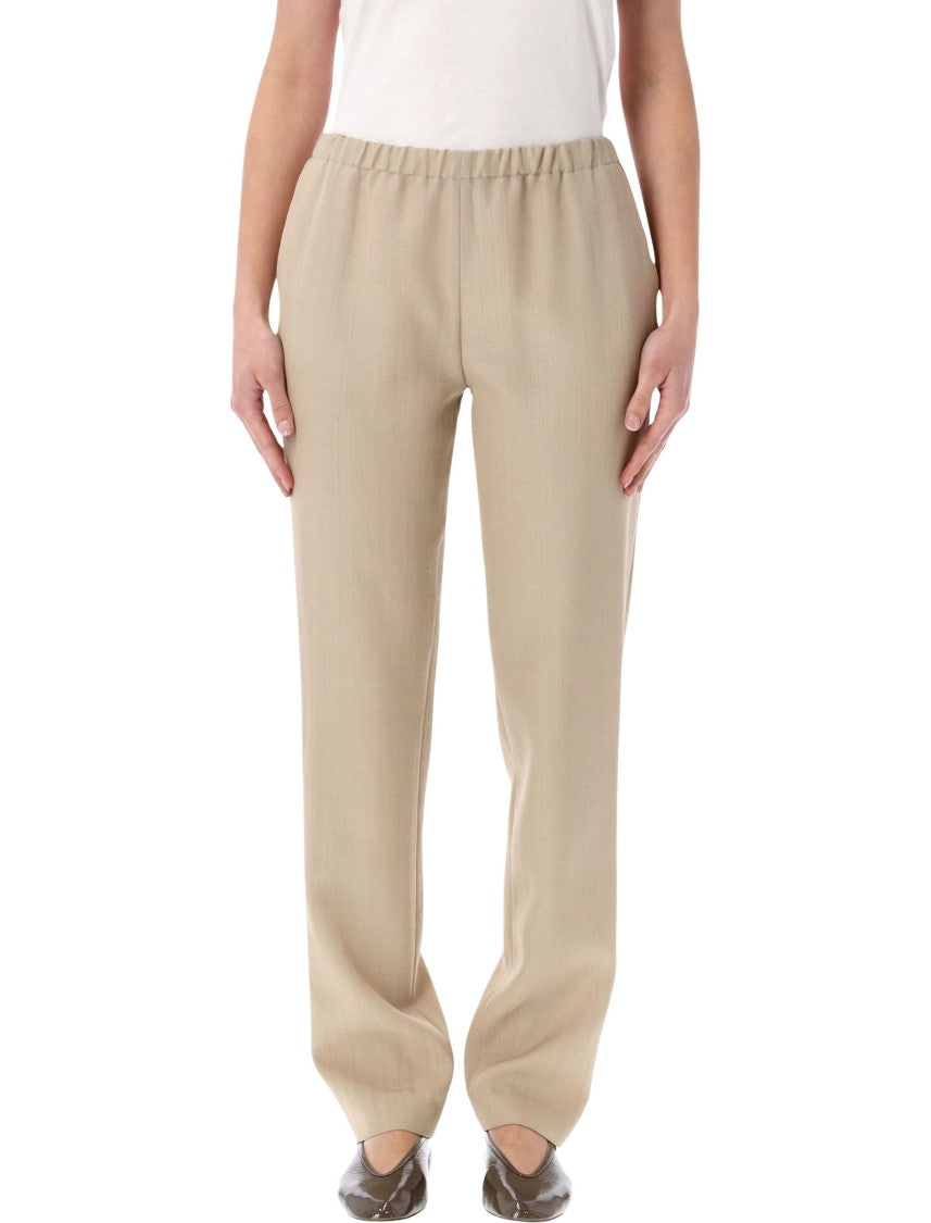 Loulou Studio Scot Viscose Wool Blend Pants