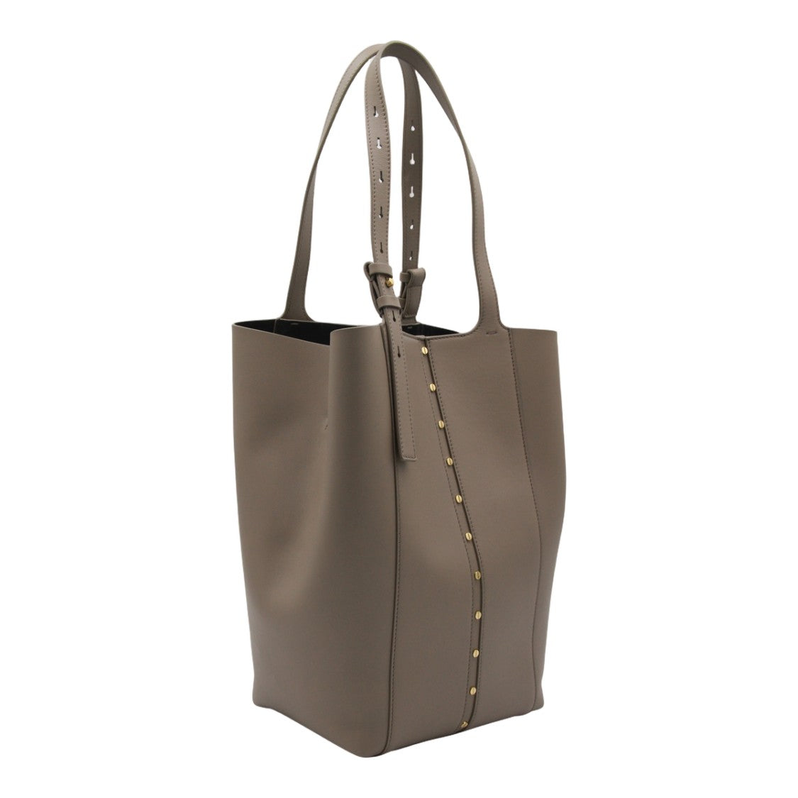 Golden Goose Structured Tote Bag With Gold-Tone Studs