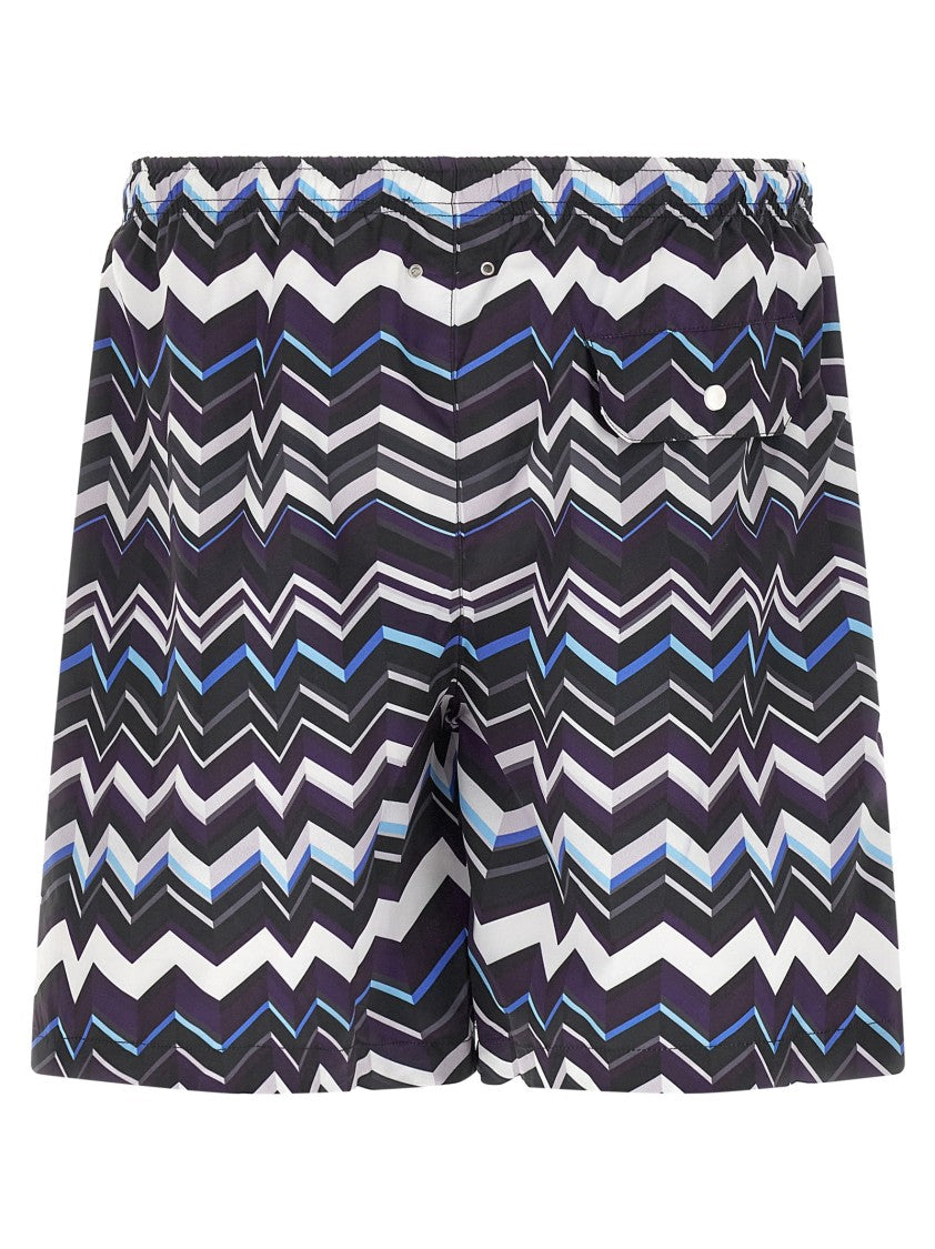 Missoni Irregular Zig Zag Swimsuit