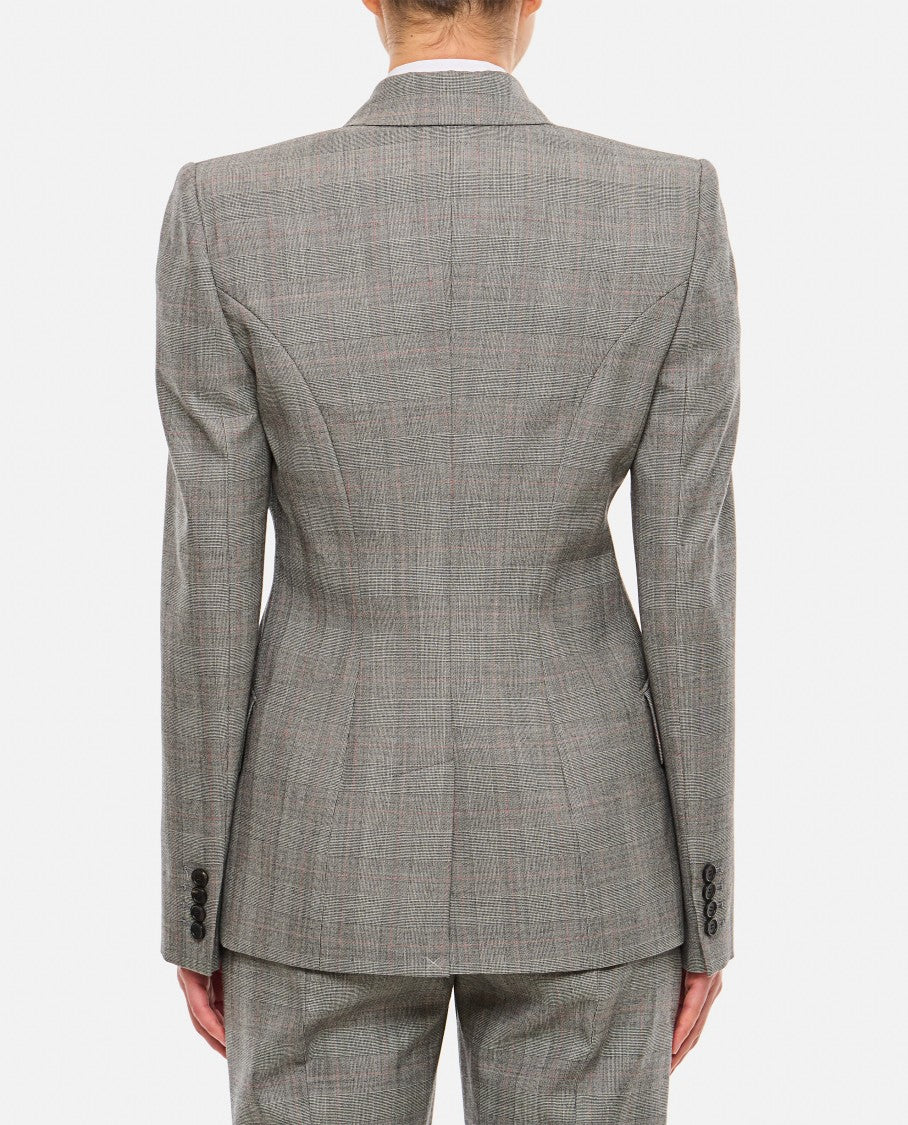 Alexander Mcqueen Slim Fit Tailored Blazer