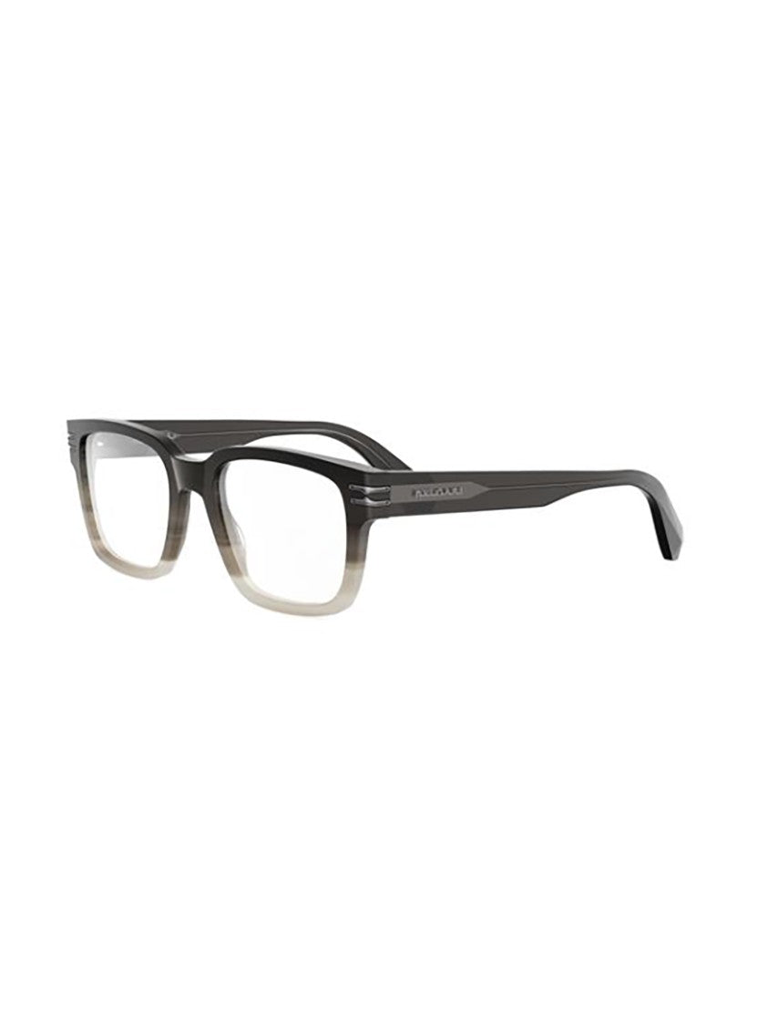 Bulgari Bv50010i Rectangular Gradient Polished Eyeglasses