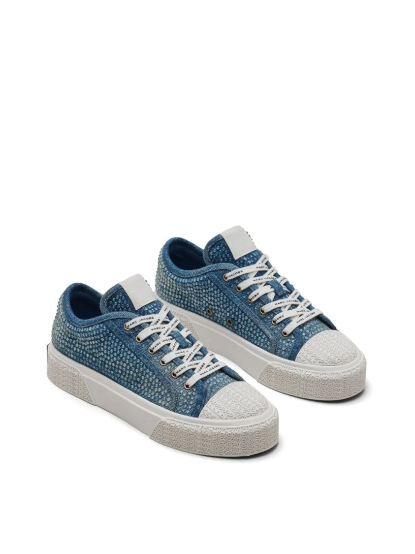 Marc Jacobs The Crystal Denim Sneakers