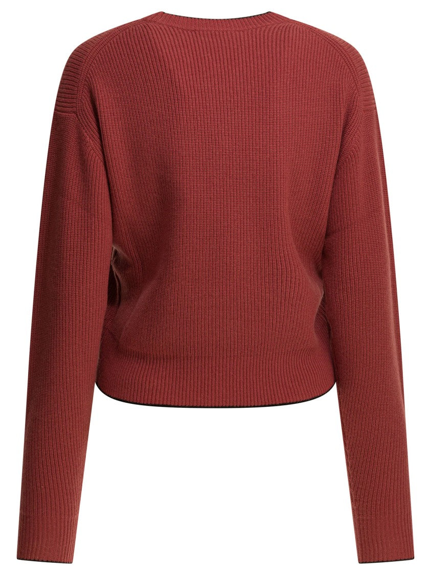 Chloé Ribbed Knitwear With Heart Detail