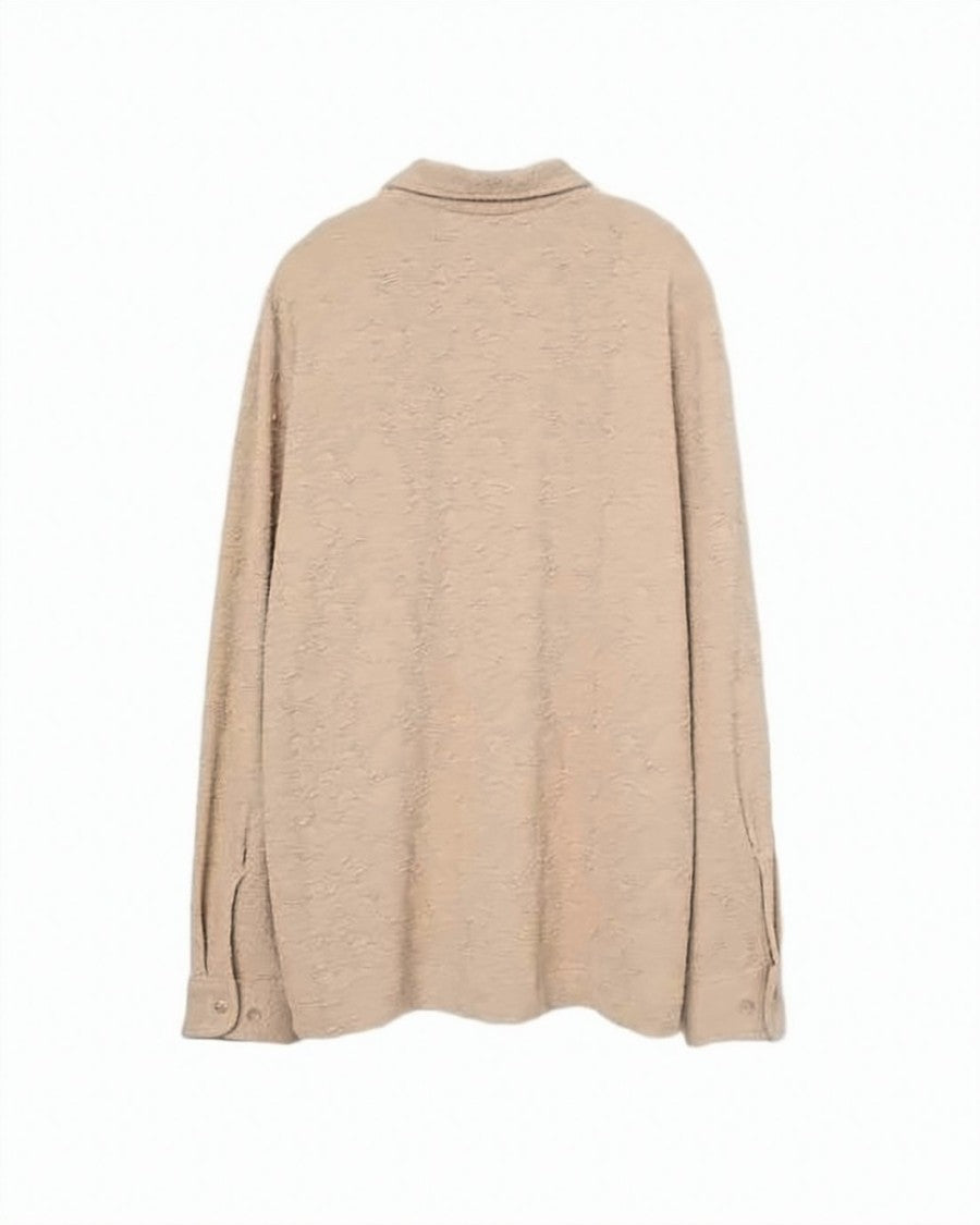 Séfr Long-Sleeved Button-Down Sweater With Classic Collar