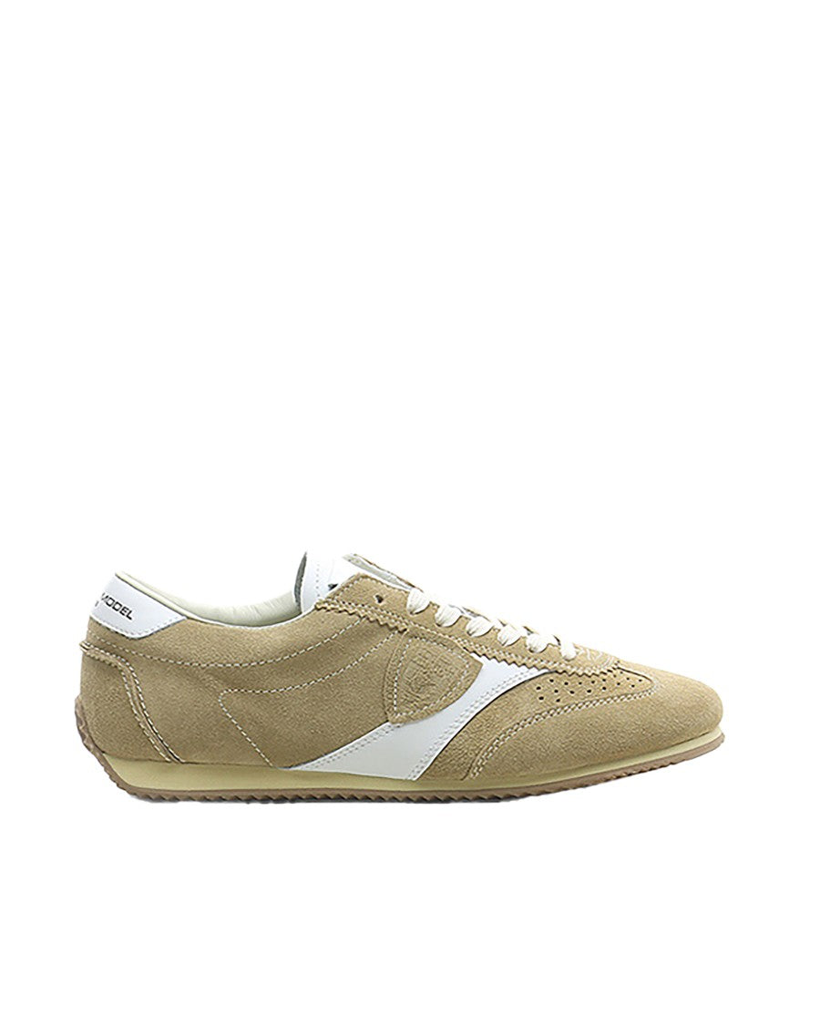 Philippe Model Suede Sneakers With Smooth Leather Accents