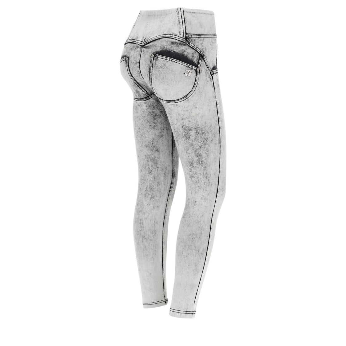 Freddy Grey Organic Cotton Modeling Push-Up Trousers