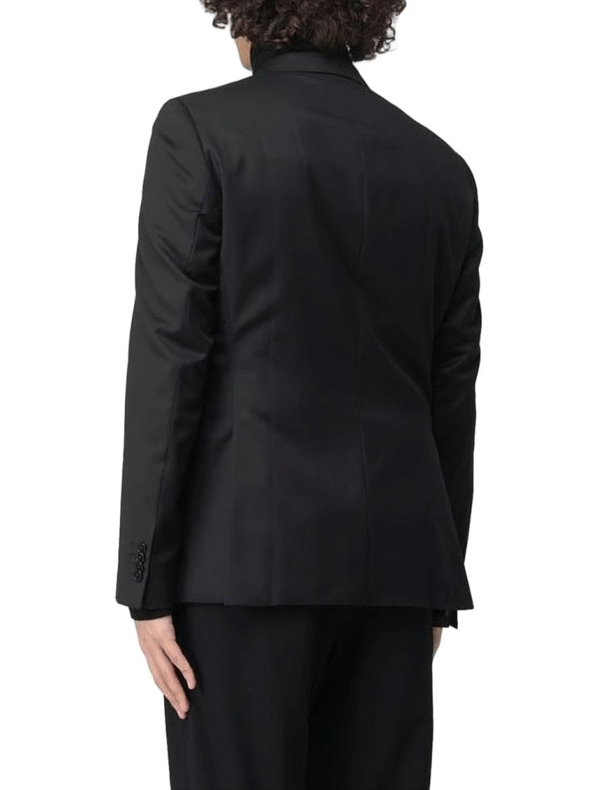 Hugo Boss Tailored Two-Button Suit Jacket With Notch Lapels