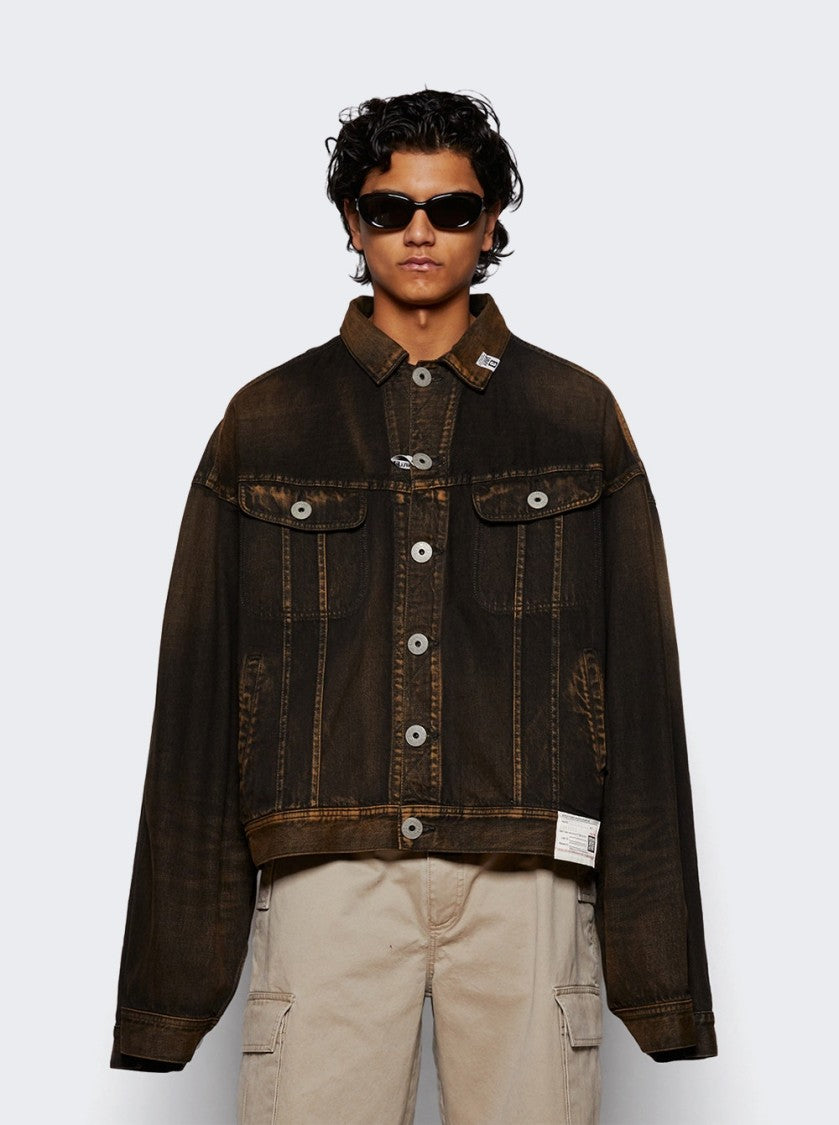 Maison Mihara Yasuhiro Both Fronts Denim Jacket Black