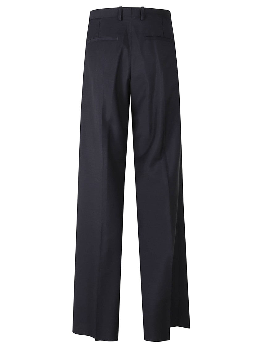 Jil Sander Wide-Leg Trousers With Tailored Design And Pleat Detail