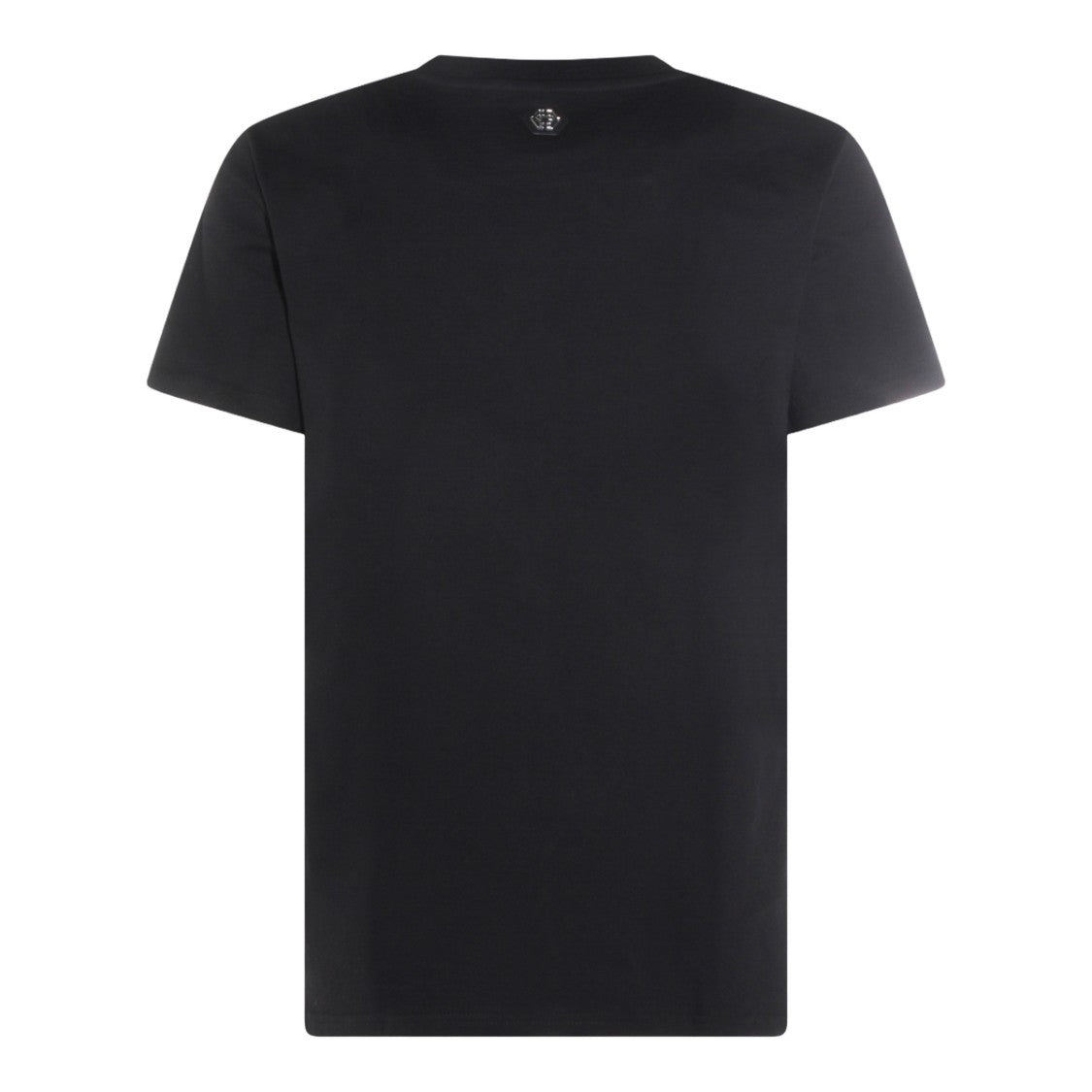 Philipp Plein Black T-Shirt With Round Neckline