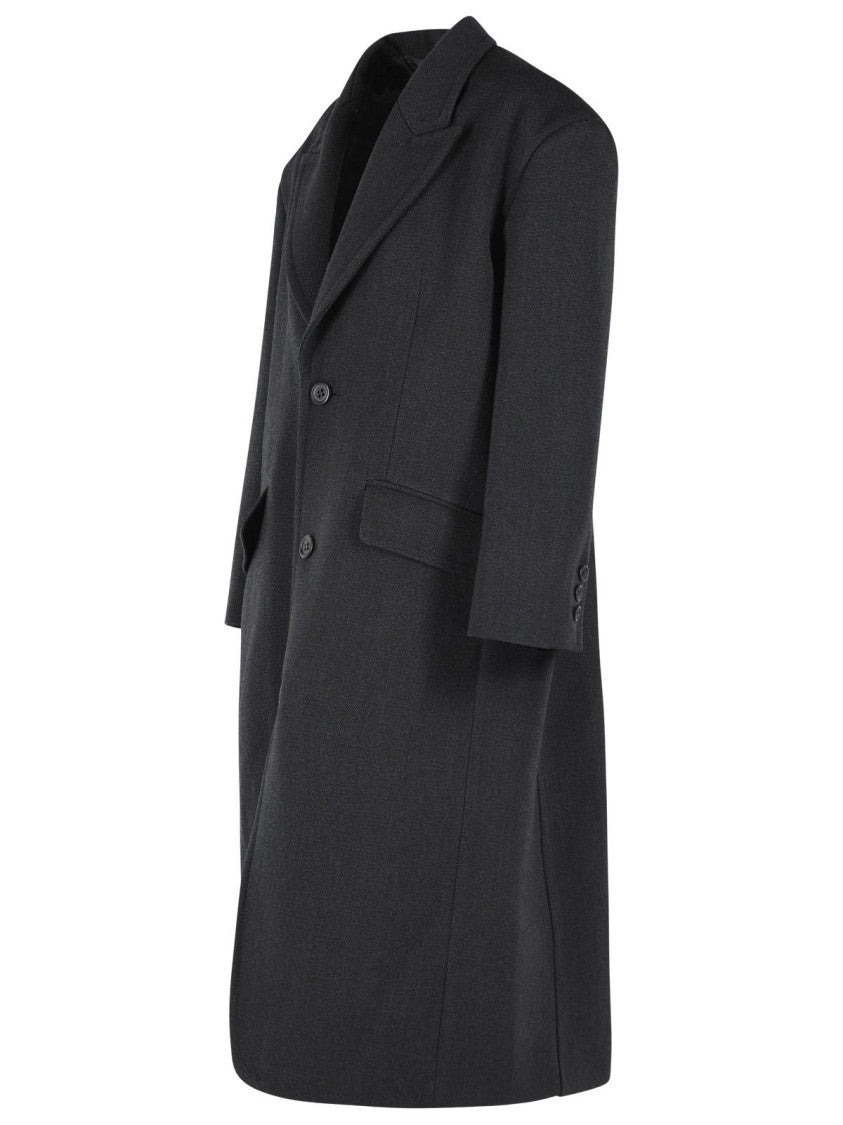 Marni Black Virgin Wool Coat